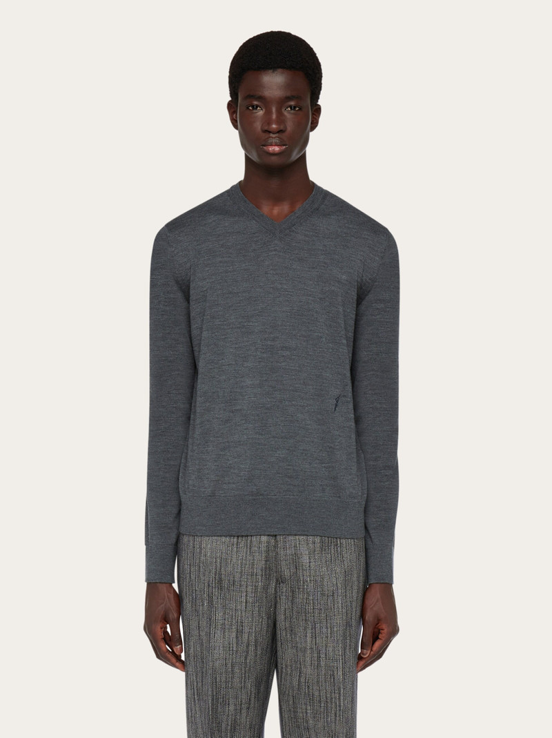 FERRAGAMO V-neck sweater outlook