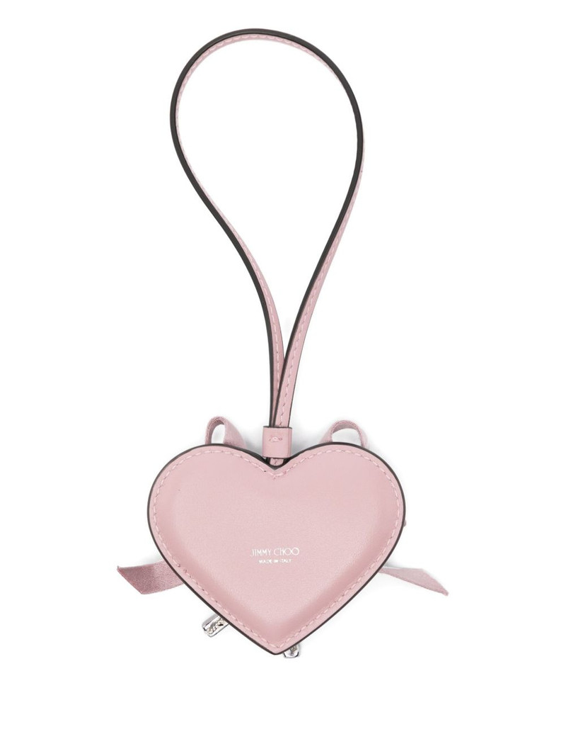 JIMMY CHOO heart charmz bow keyring outlook