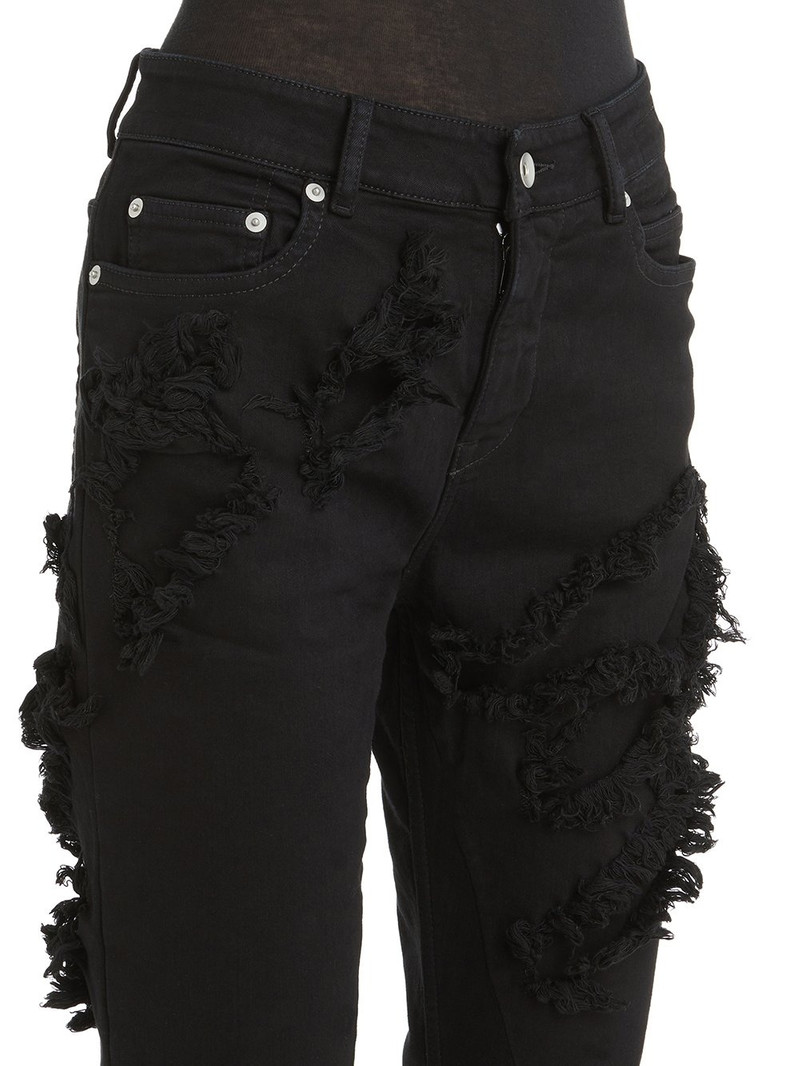 distressed-design jeans 4