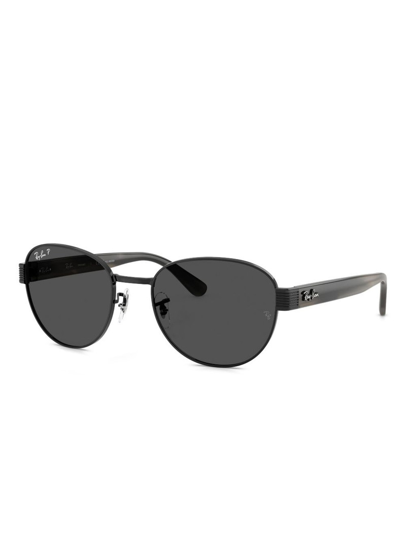 Ray-Ban Chromance round-frame tinted sunglasses outlook