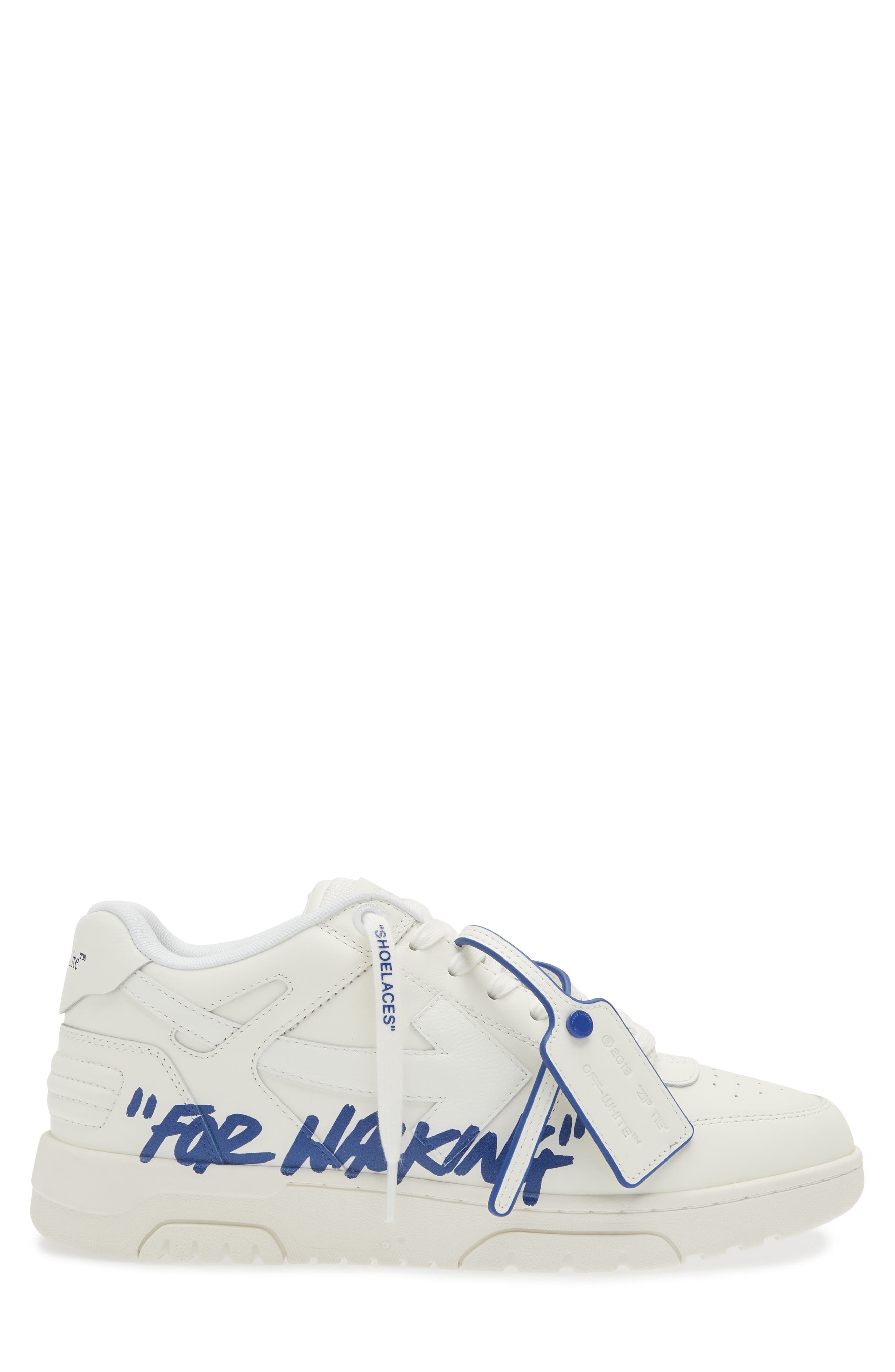 Off-White Out of Office For Walking Sneaker in White Blue at Nordstrom - 3