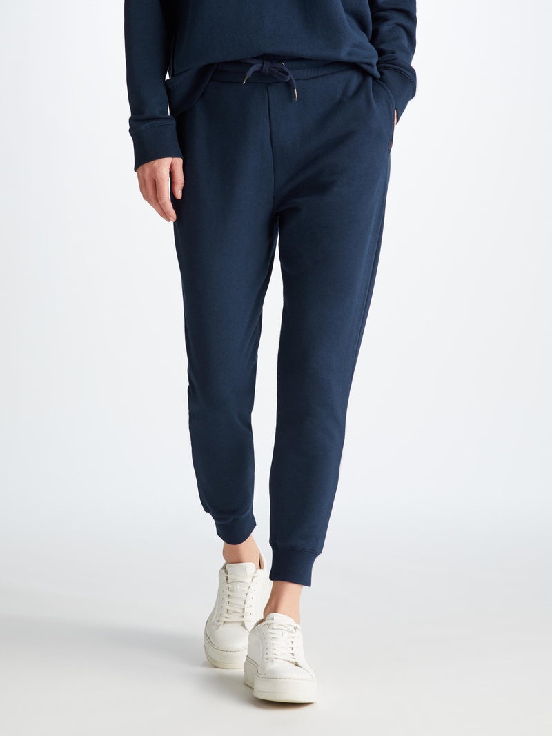 Women's Sweatpants Quinn Cotton Modal Stretch Navy - 2