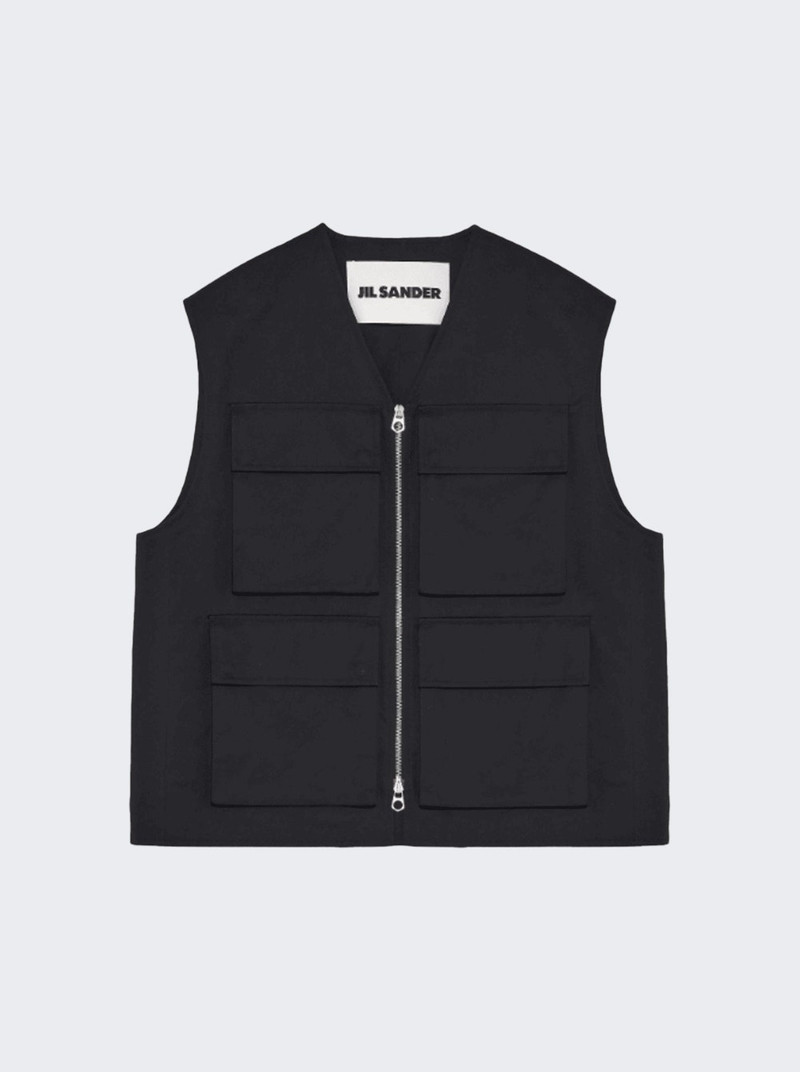 Cargo Vest Black 1