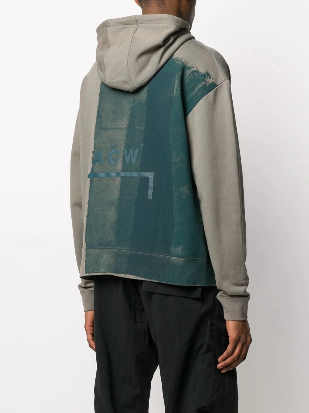 color block hoodie  - 4