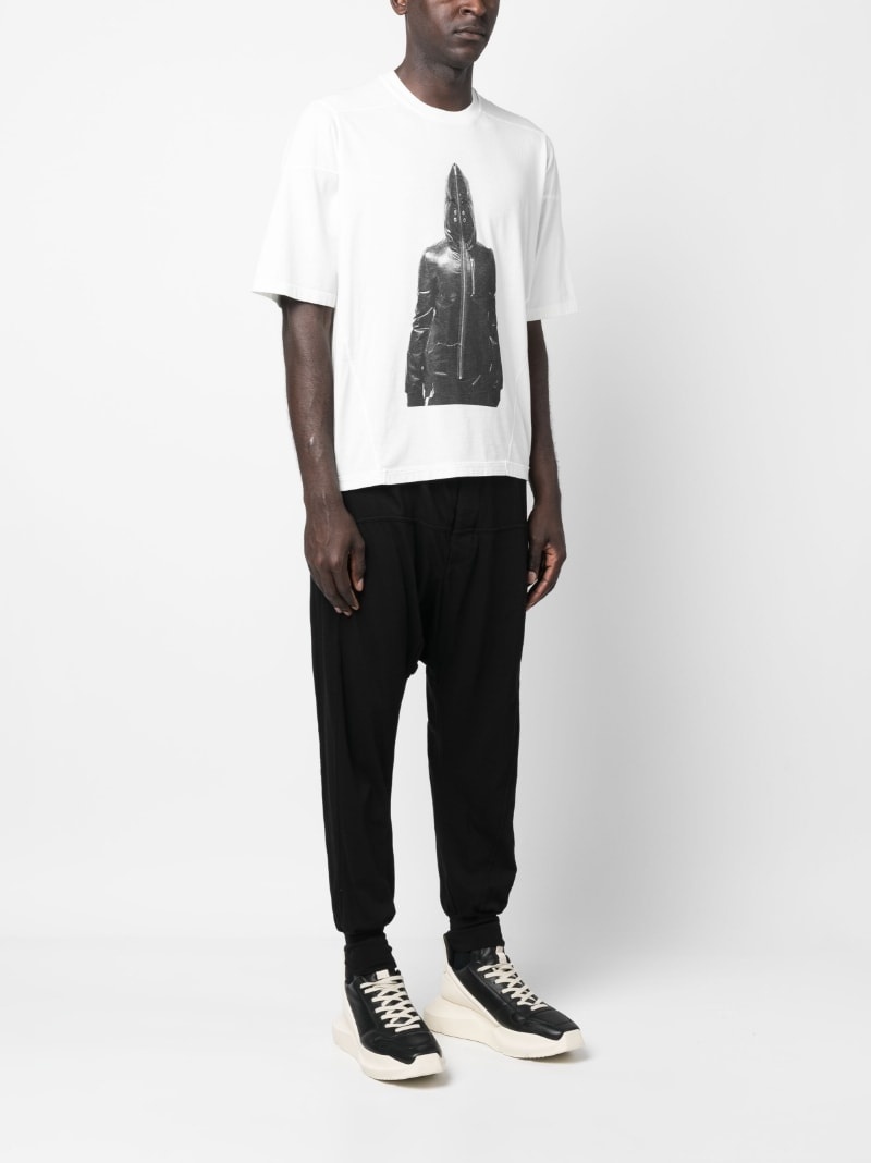 illustration-print cotton T-shirt - 3