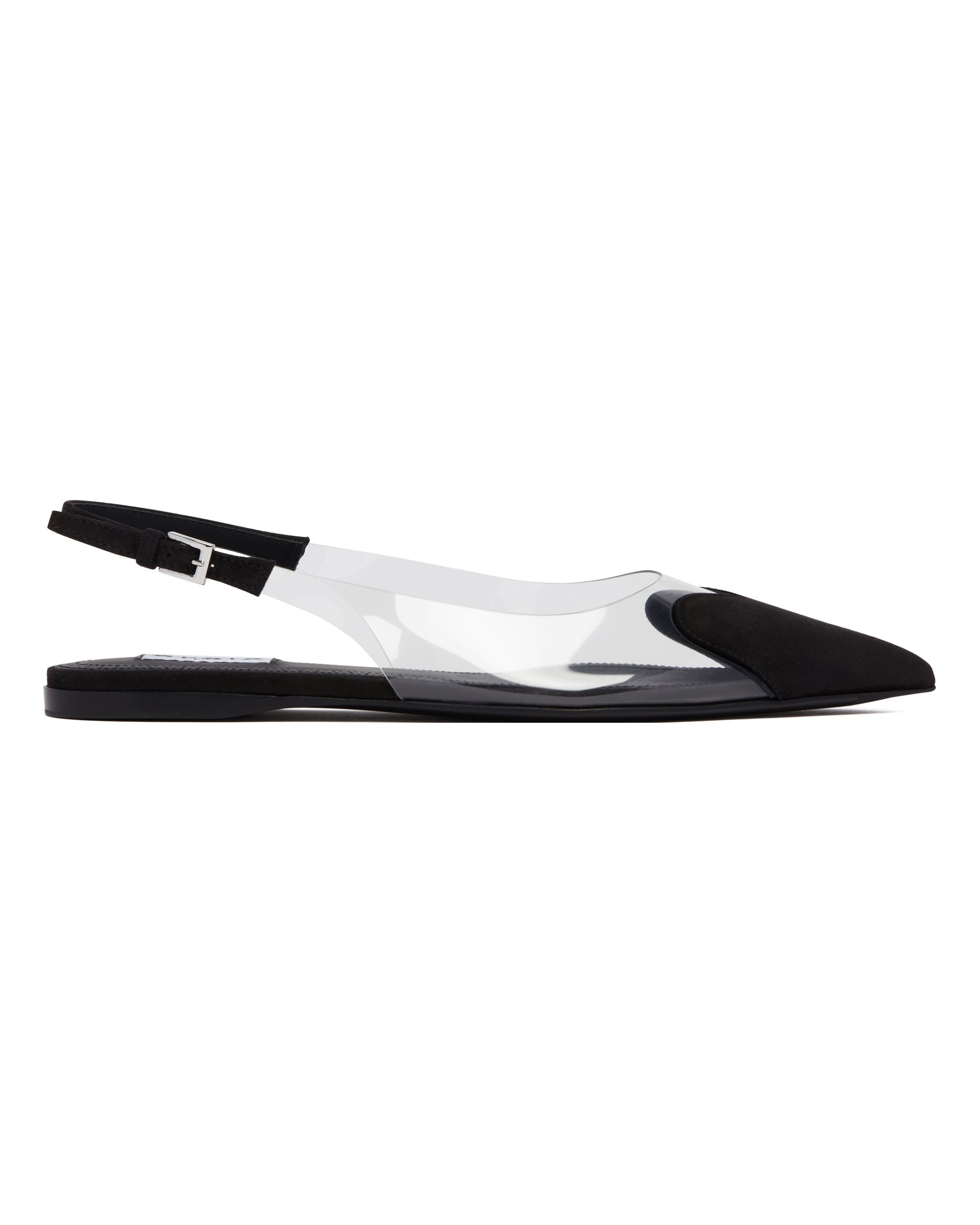 Black Le Coeur Slingback Flats - 2