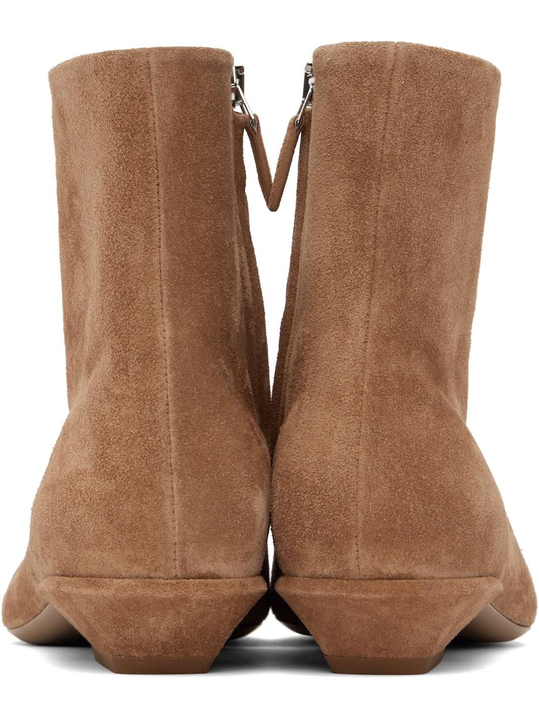 Tan Bettina Ankle Boots - 2