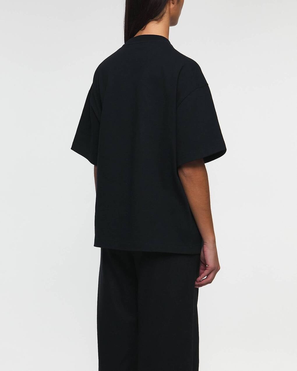 T-Shirt Logo Jersey Black - 4