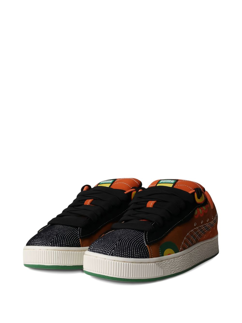 Suede XL "Caramel Latte/Black" sneakers - 2