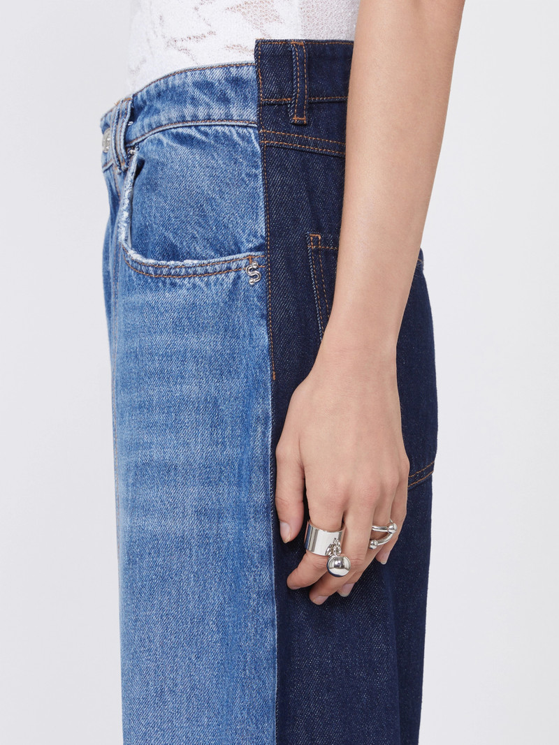 QUARTO Low-rise 5-pocket trousers - MIDNIGHTBLUE 5