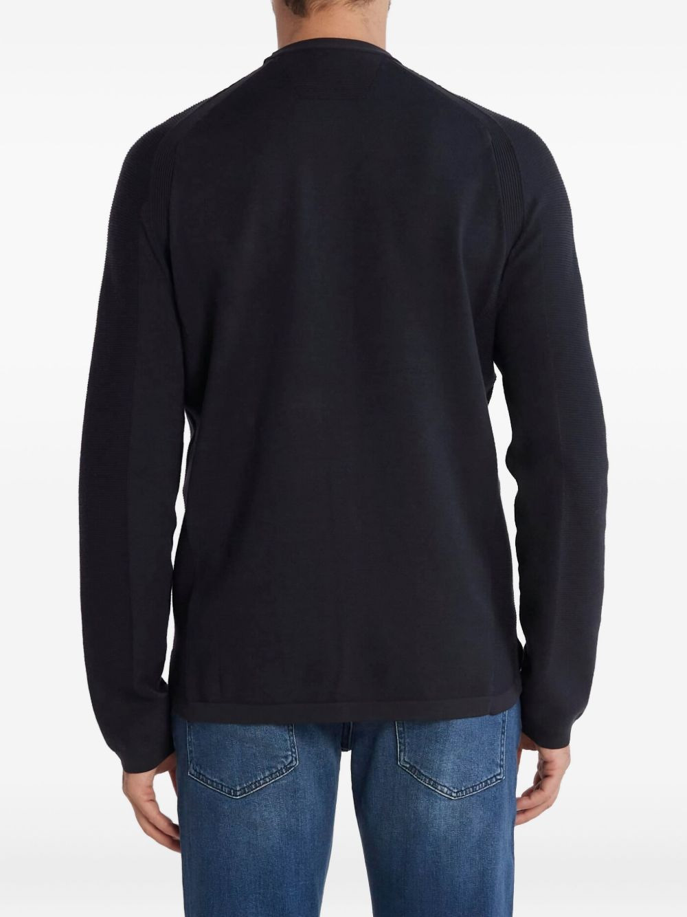 raglan-sleeve logo sweatshirt - 2