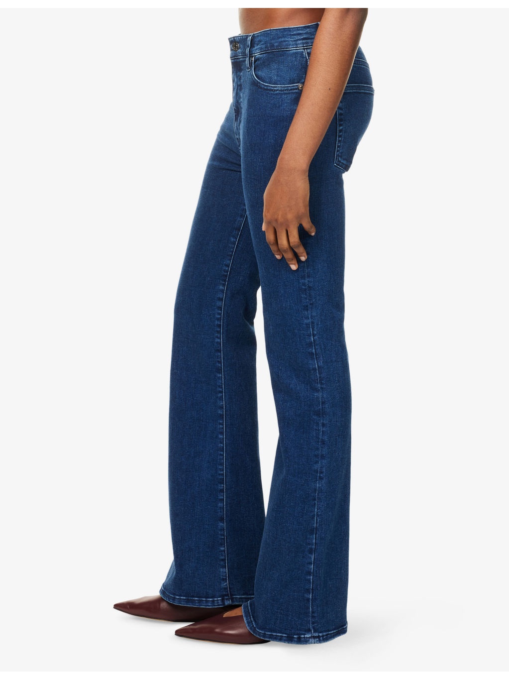 The Icon Mid-Rise Flared Stretch-Denim Jeans - 3
