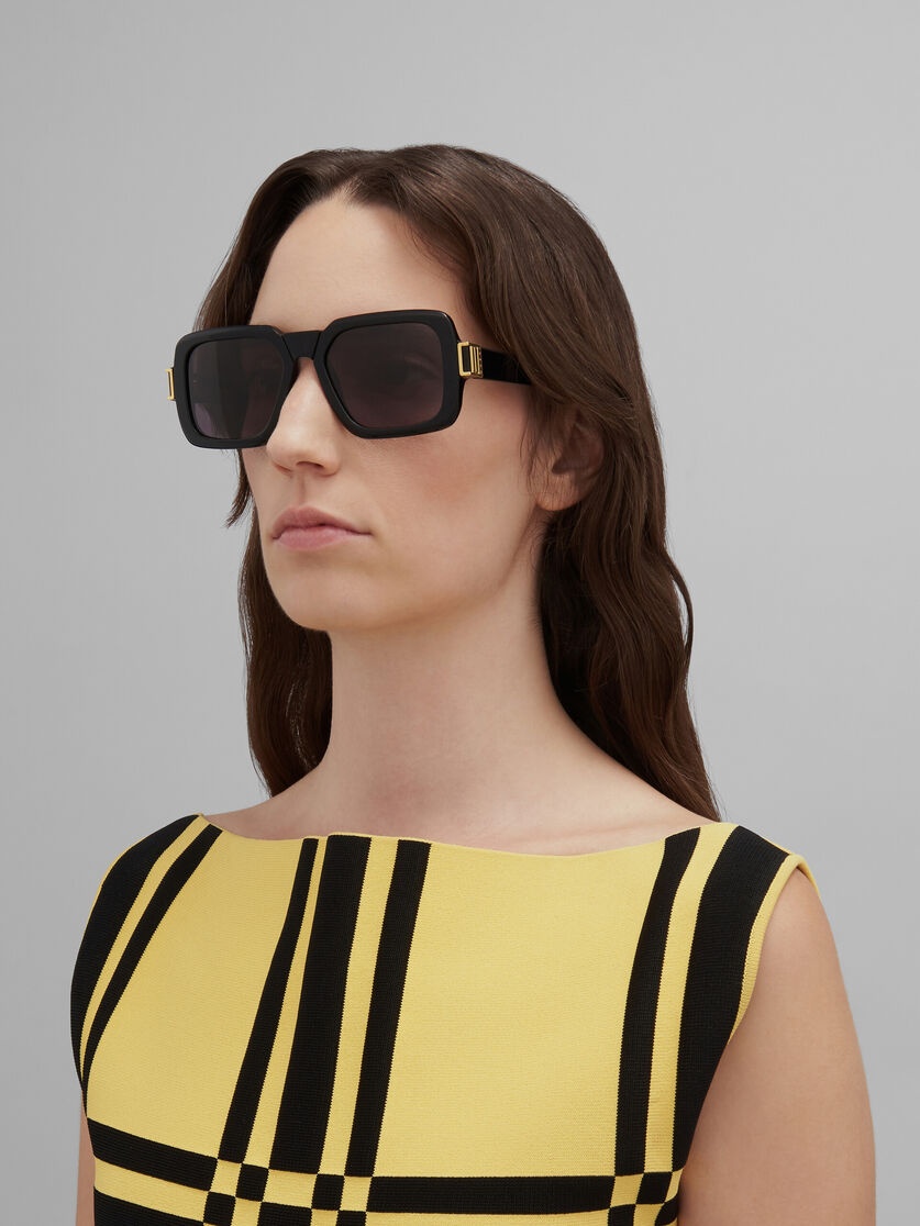 BLACK ZAMALEK SUNGLASSES - 2