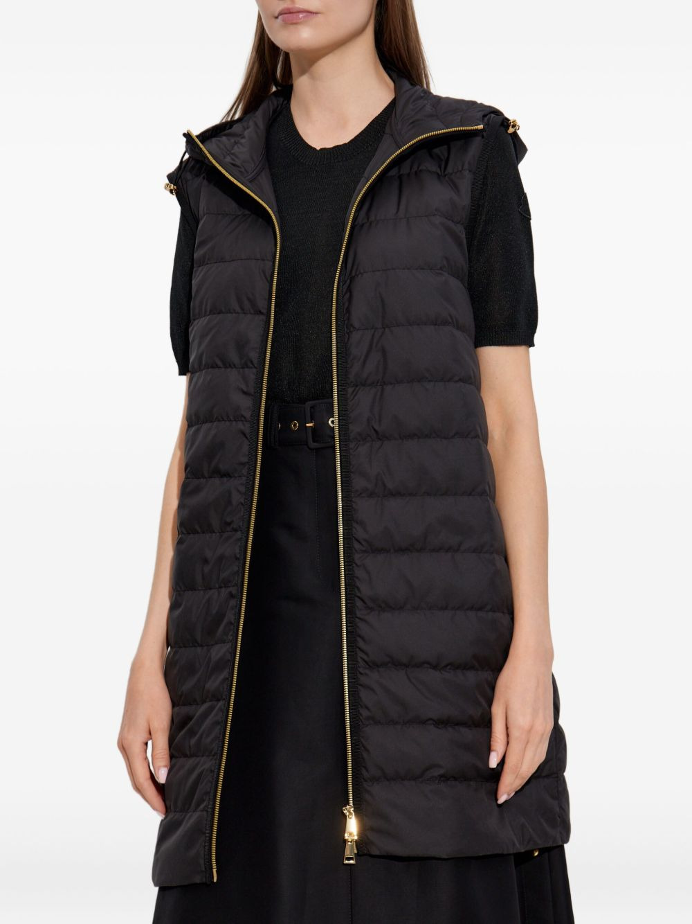 detachable-lining parka coat - 4