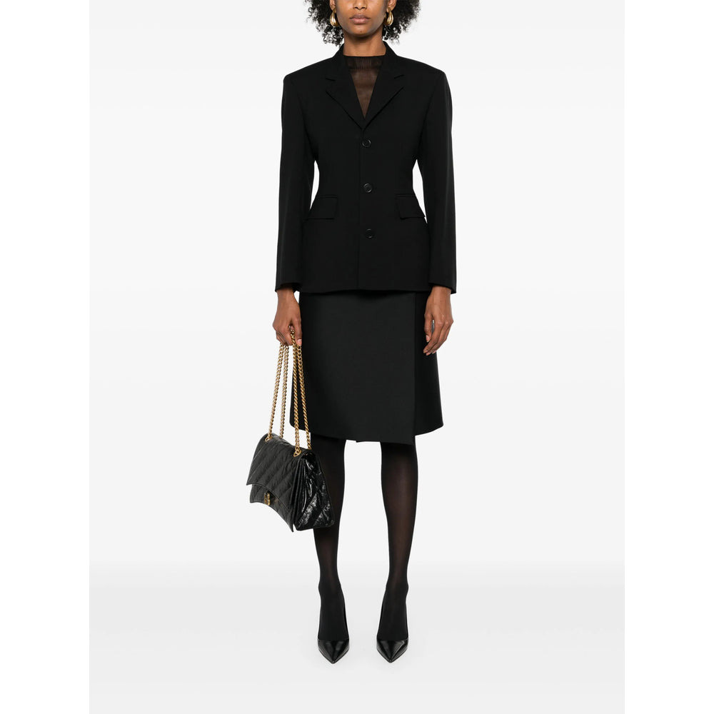 Balenciaga Black Jackets - Blazers Women - 5