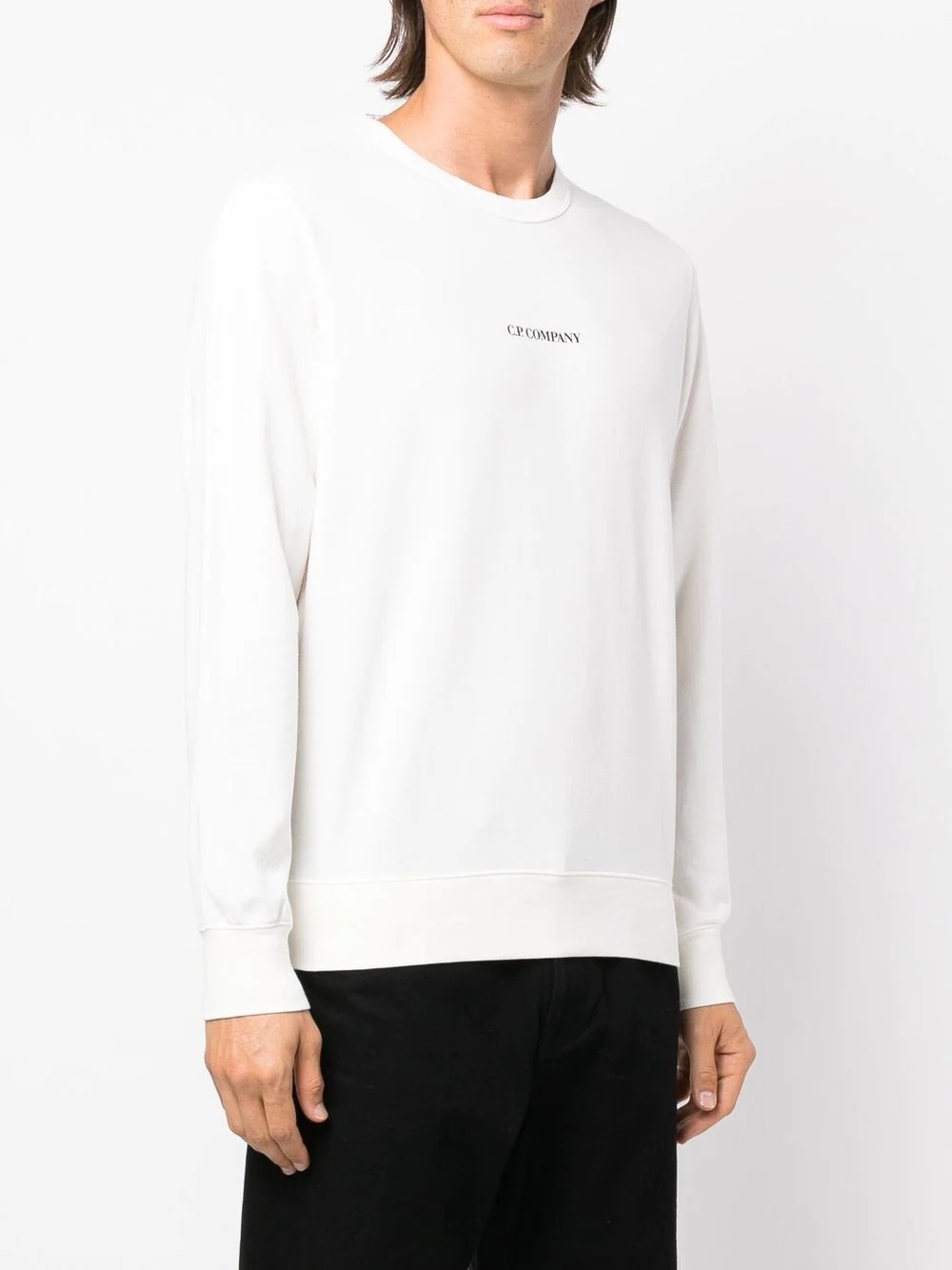 logo-print long-sleeve sweatshirt - 3