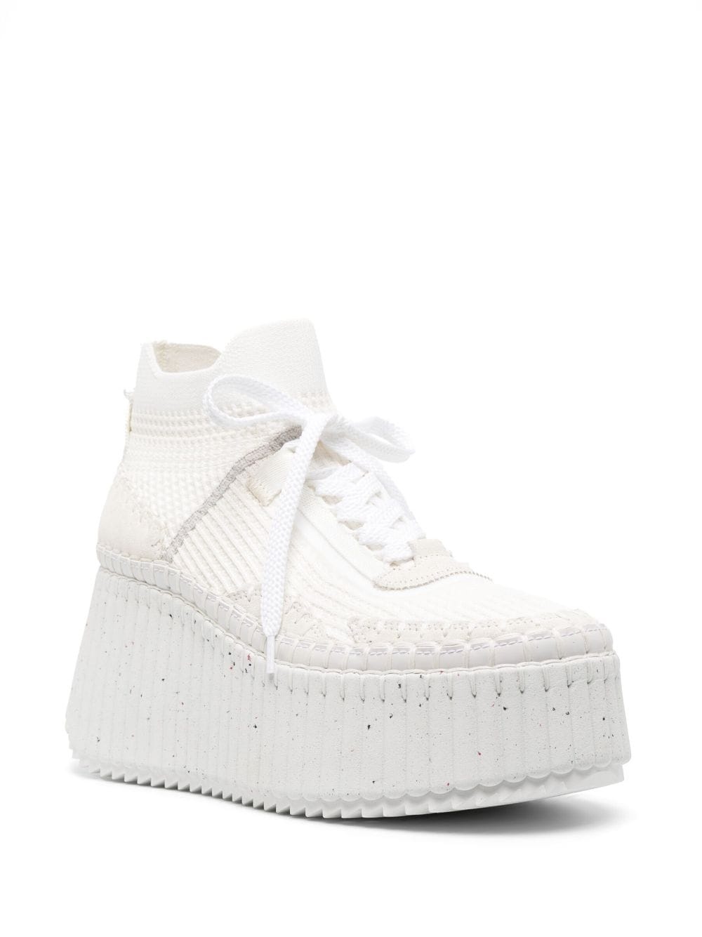 Nama platform-wedge sneakers - 2