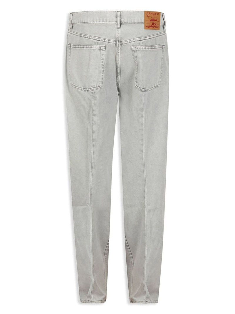 Y/Project ruffle-detail wide-leg jeans outlook