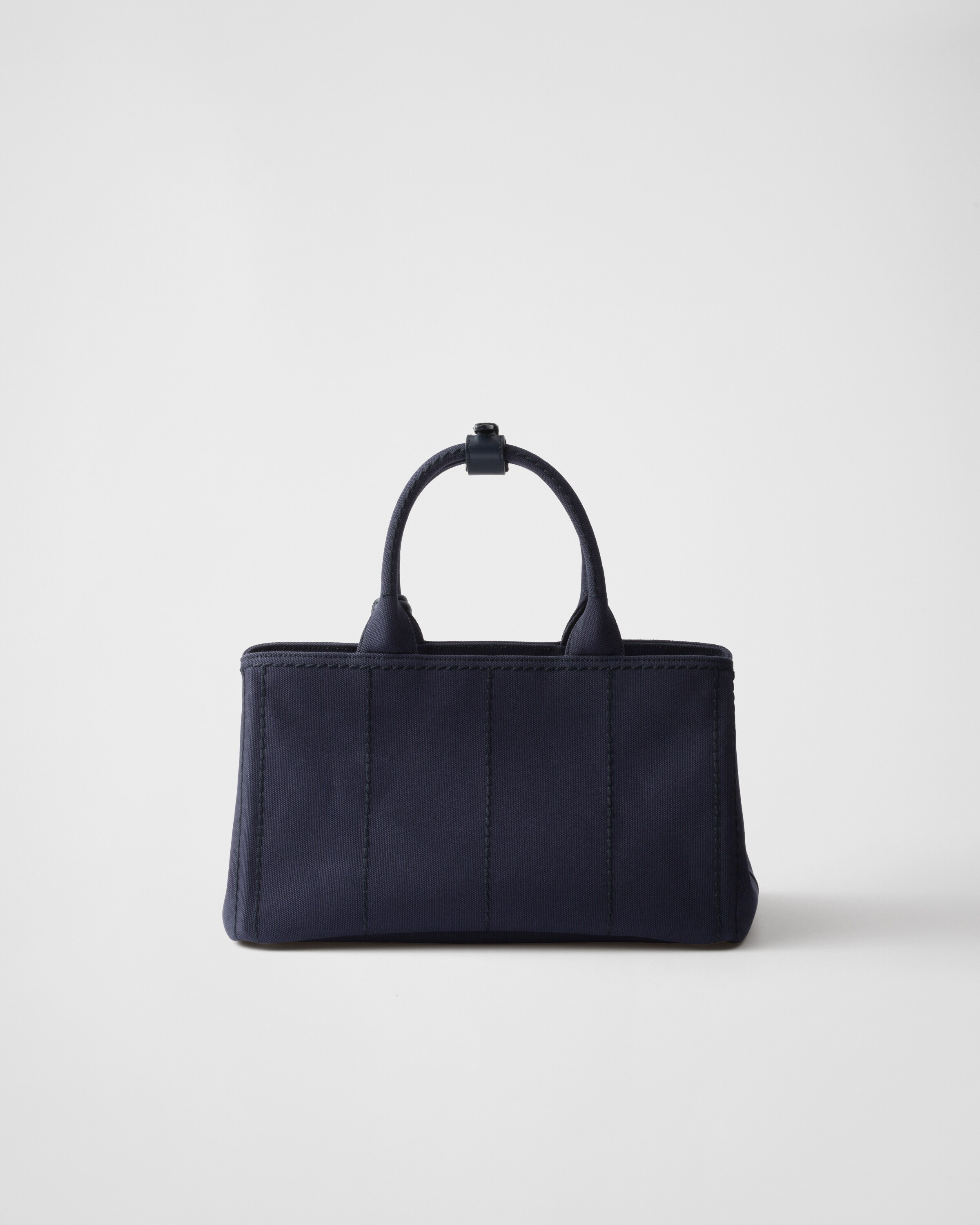 Large cotton canvas handbag - 3