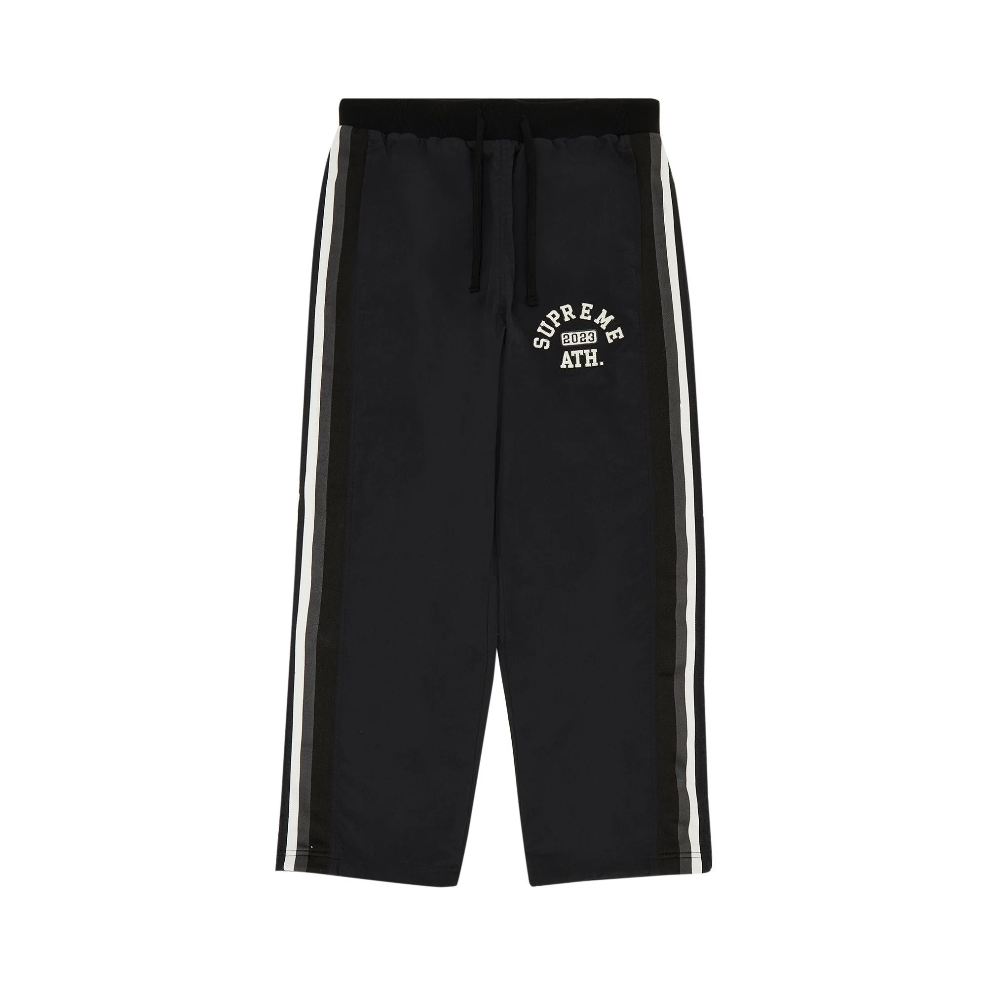 Supreme Appliqué Track Pant 'Black' - 1