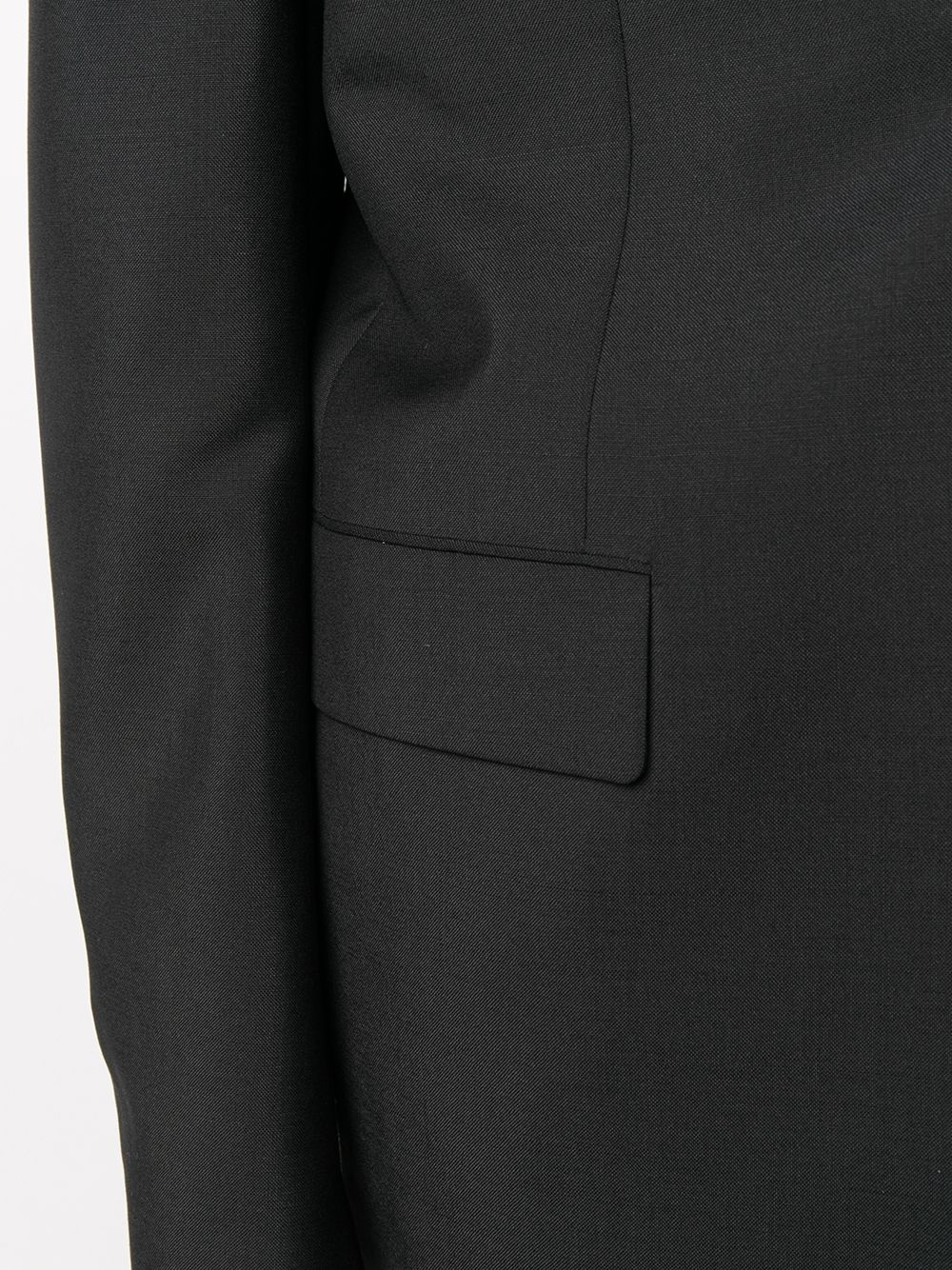 two-piece single-breasted wool suit - 5