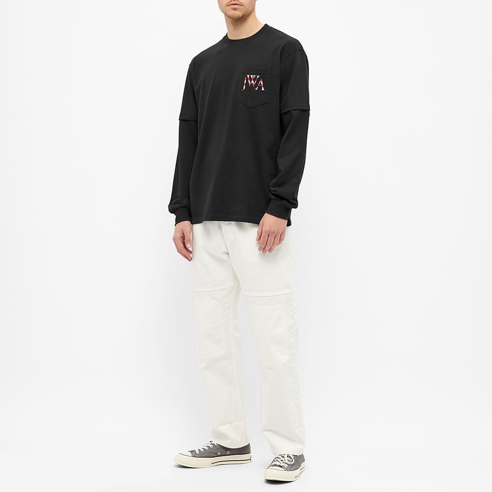 JW Anderson Long Sleeve Trompe L'Oeuil Tee - 6