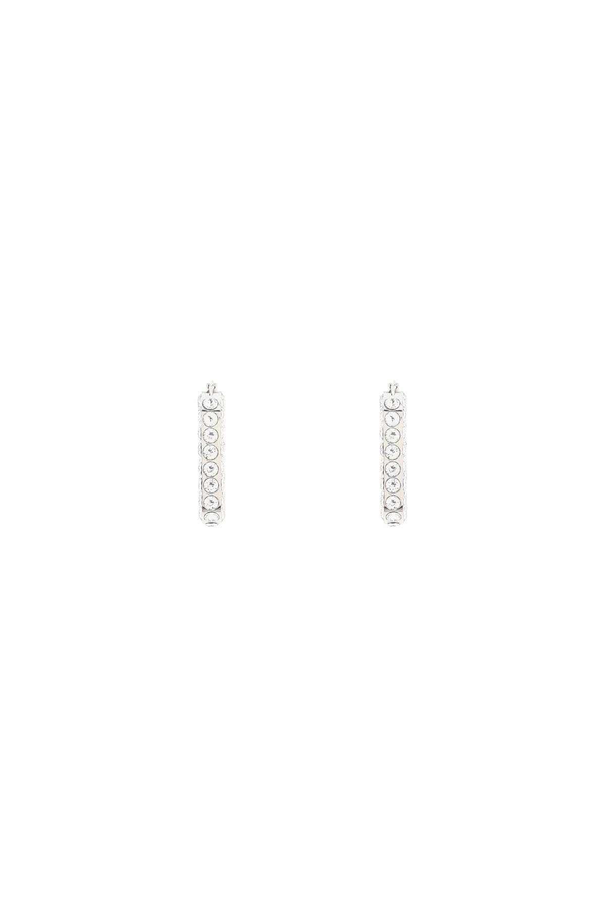 Amina Muaddi Charlotte Earrings With Crystals Women - 1