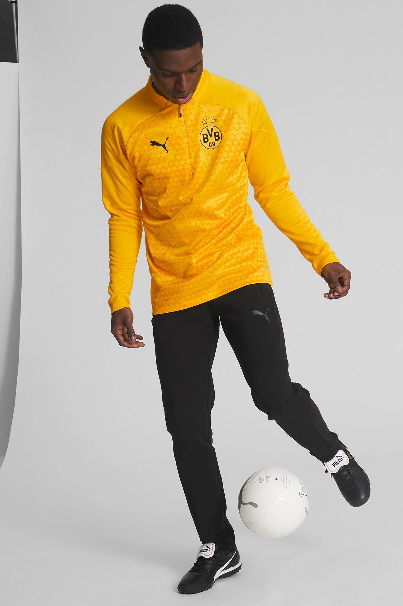 Borussia Dortmund Men's Soccer Training Fleece - 4