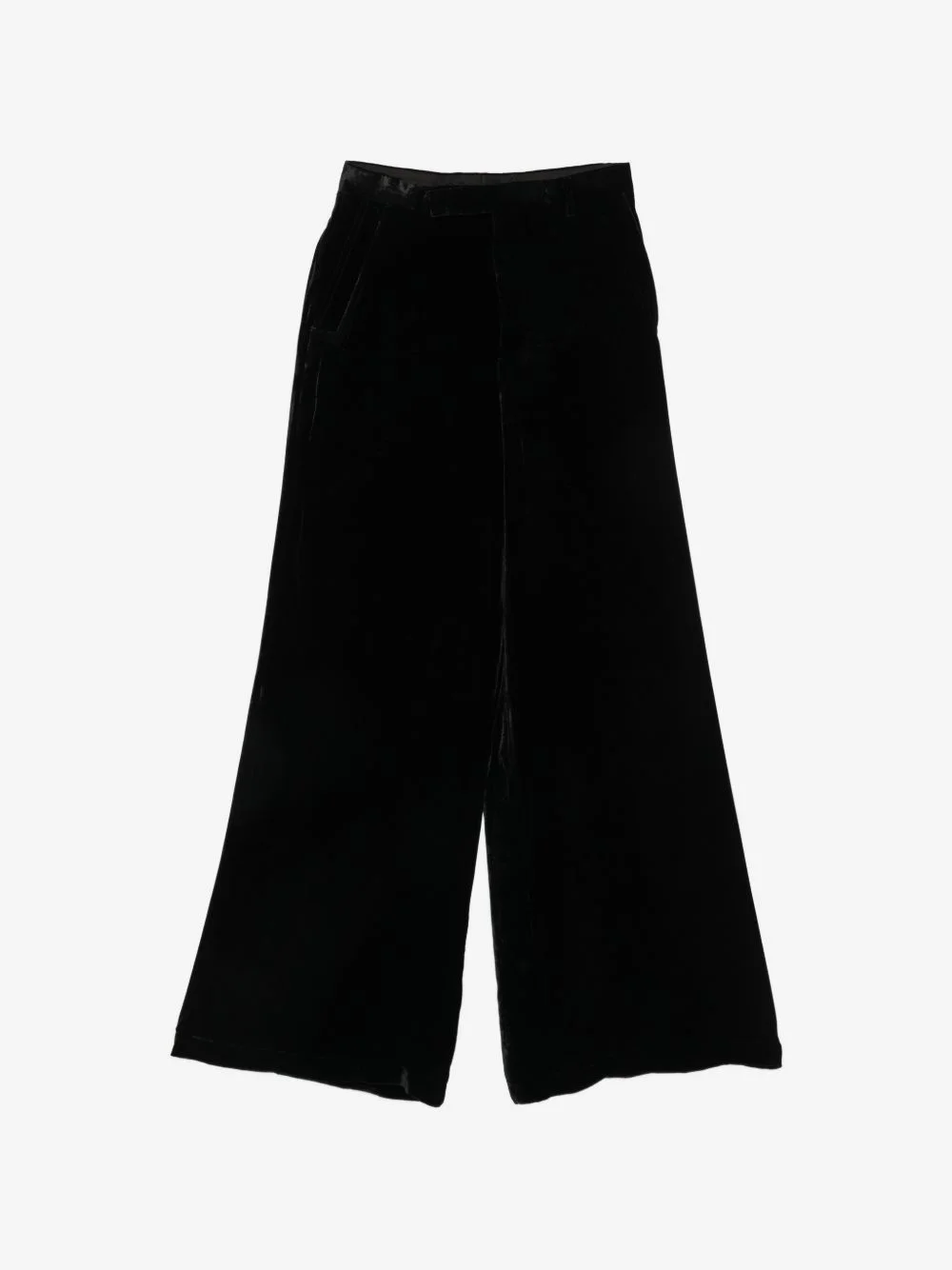 Tower wide tailored pants in velvet - 1