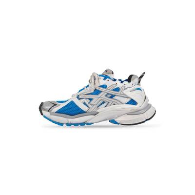 BALENCIAGA Men's Runner Sneaker in Blue outlook