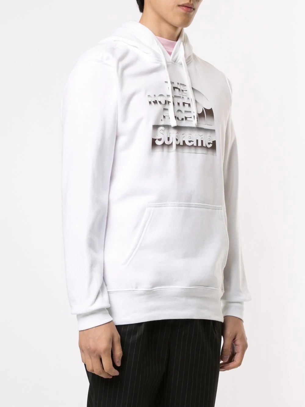 tnf metallic hooded sweatshirt - 3