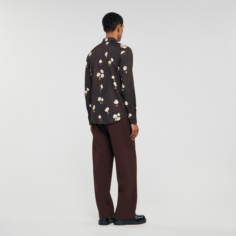 FLORAL PRINT LINEN SHIRT 6