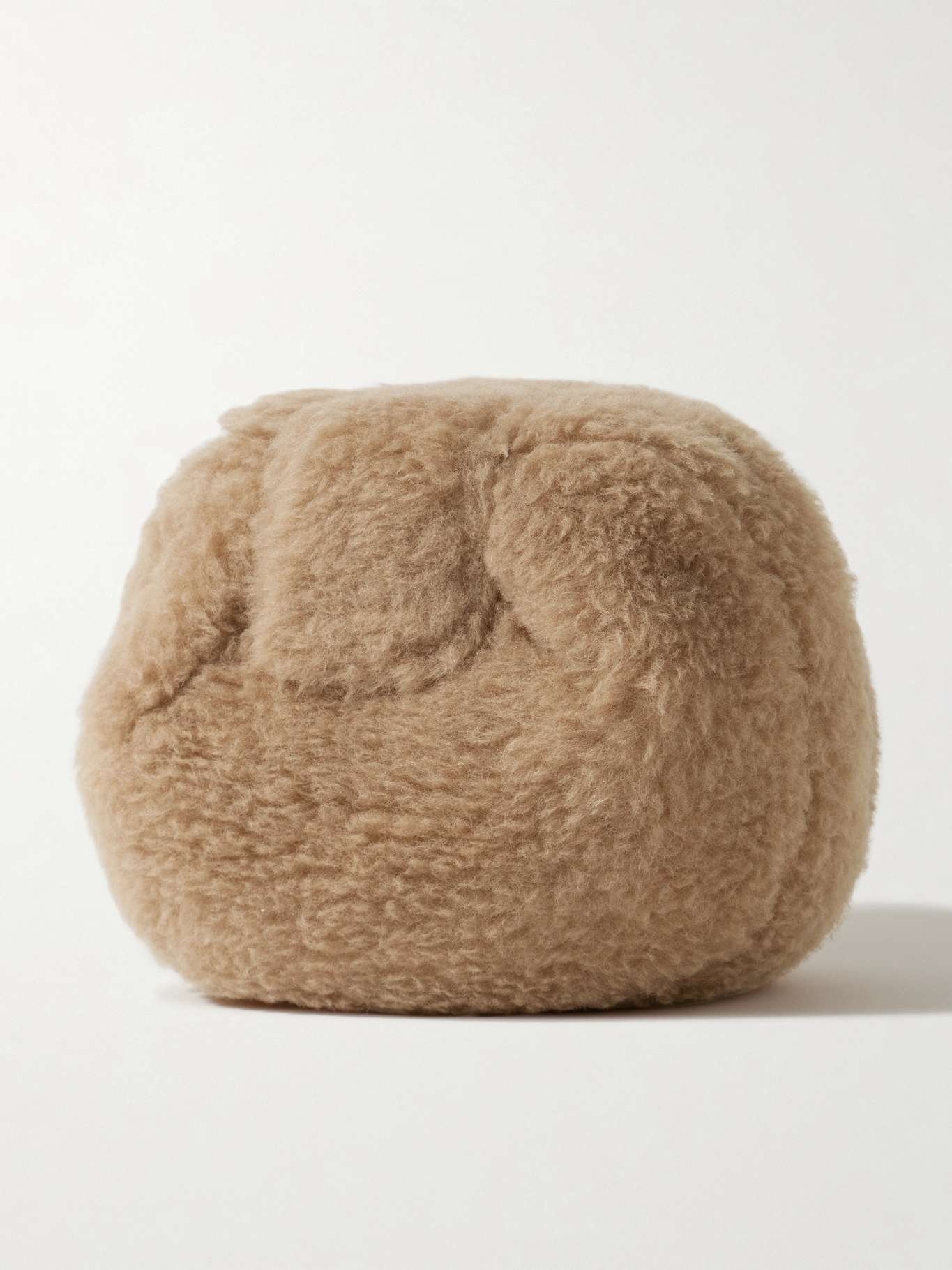 Soft Demi wool, silk and cashmere-blend clutch - 3