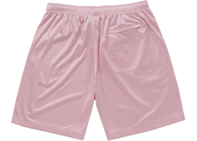 Supreme Supreme Small Box Baggy Mesh Short (SS25) Pink outlook