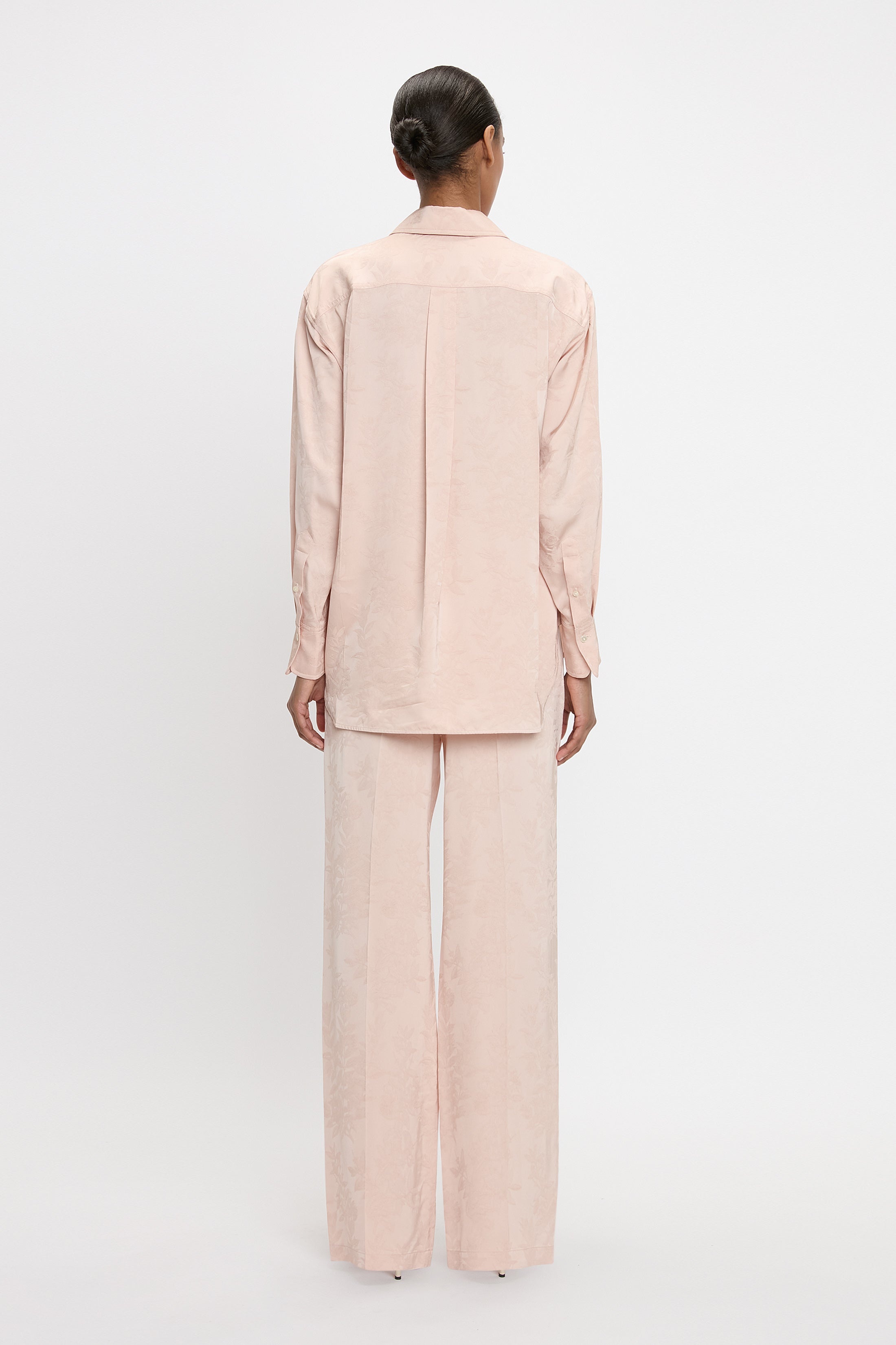 Pyjama Shirt In Ballet Pink - 4