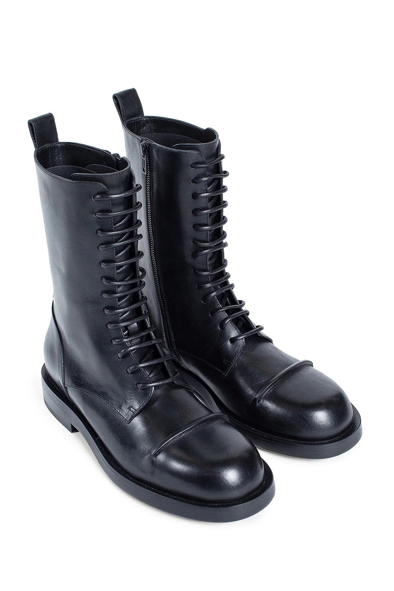 Ann Demeulemeester Gillian-Pintuck-Combat-Boots outlook