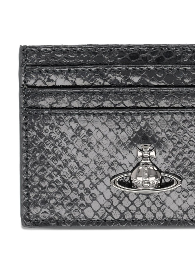 Vivienne Westwood orb snake-effect wallet outlook