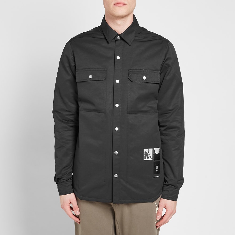 Rick Owens DRKSHDW Nylon Padded Overshirt - 5