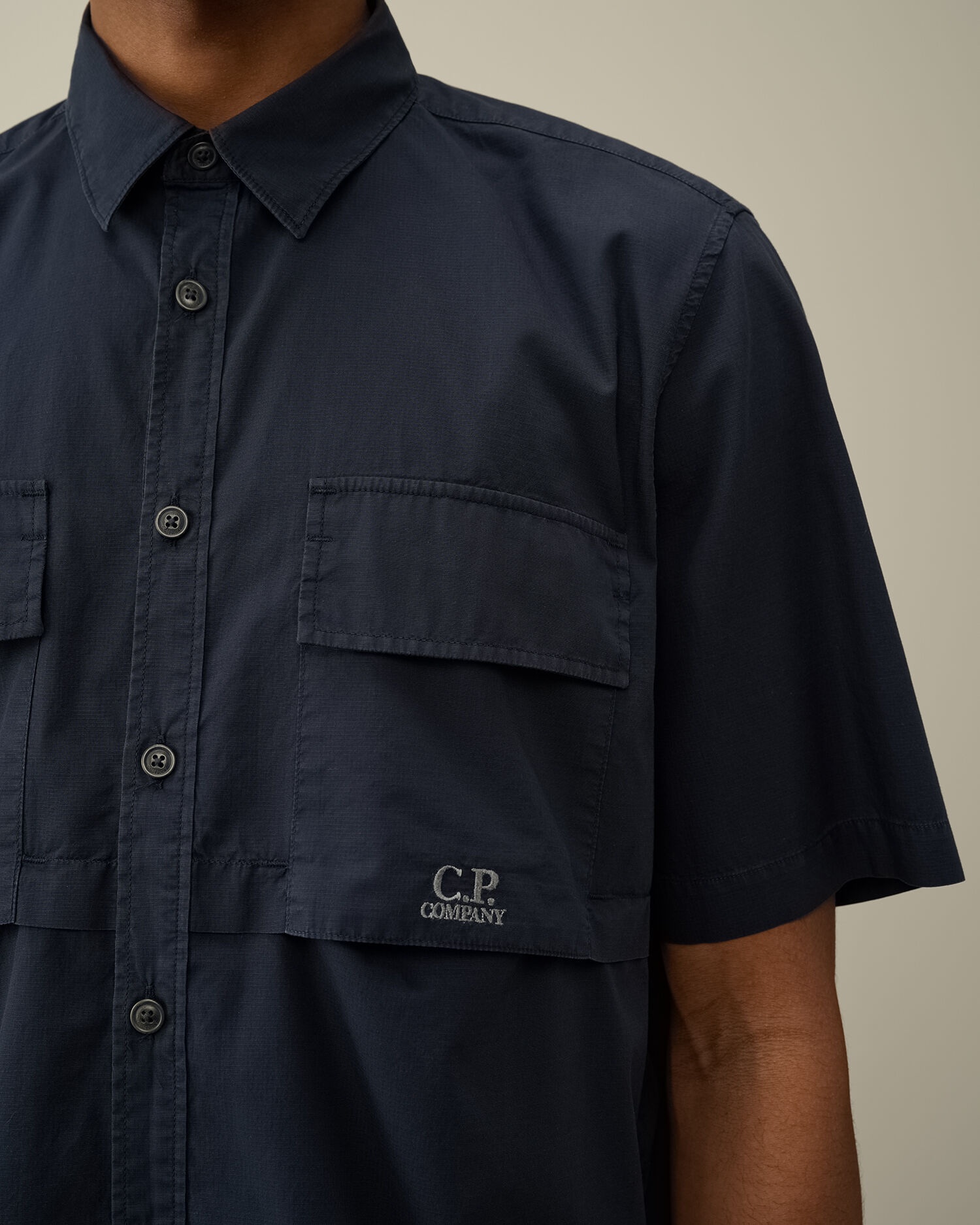 Cotton Rip-Stop Short Sleeved Shirt - 4