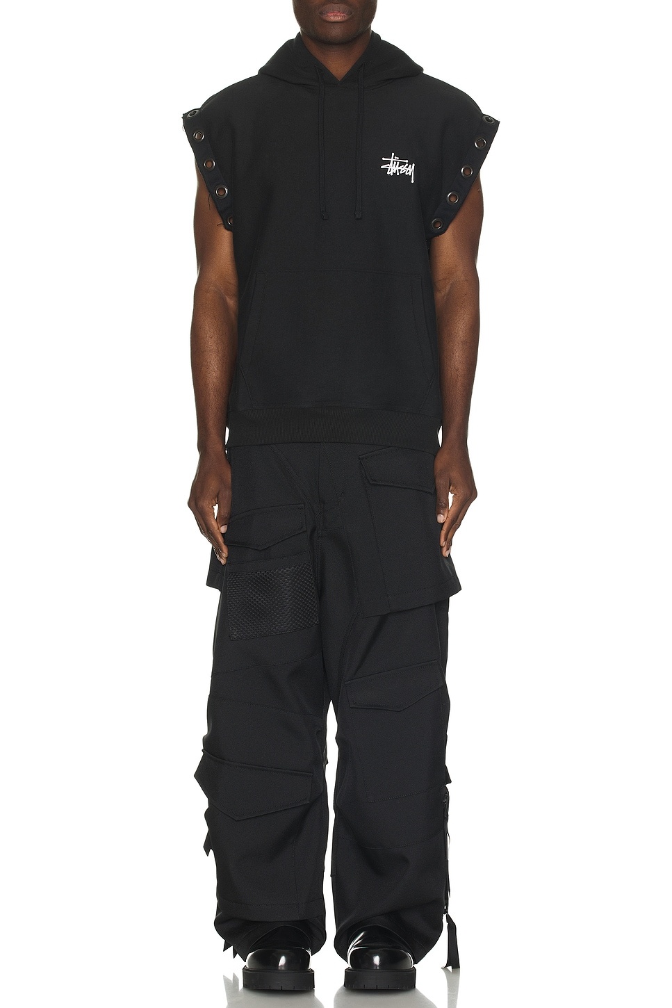 t*様 JUNYA WATANABE ×STUSSY SLEEVELESS HO t*様 JUNYA WATANABE ×STUSSY SLEEVELESS HO - メルカリ