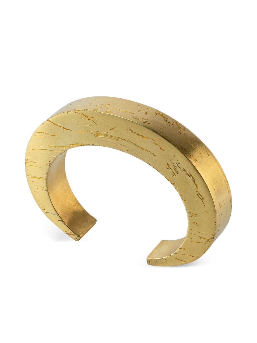 Crescent gold-plated bracelet - 3