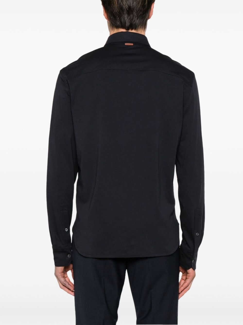 long-sleeve cotton shirt - 4
