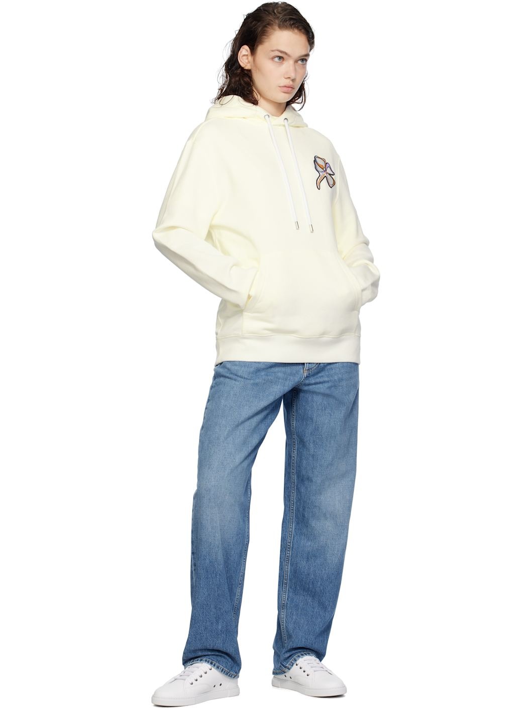 White Clover Snake Patch Hoodie - 4