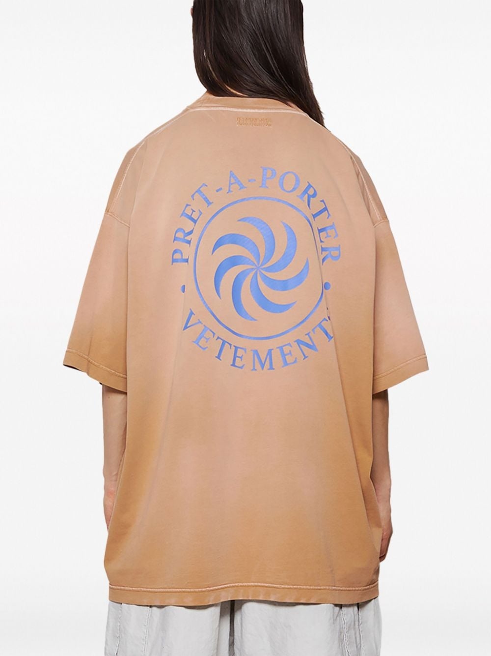 Vegan logo-print cotton T-shirt - 10