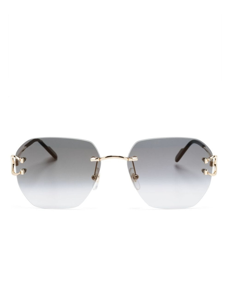 Signature C rimless sunglasses 1