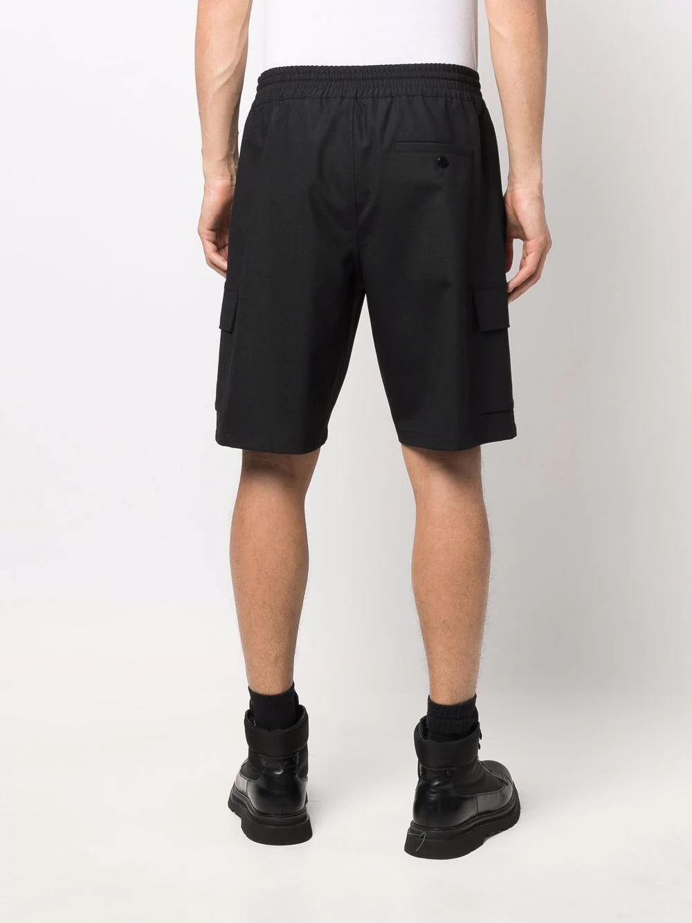 low-rise cargo shorts - 4