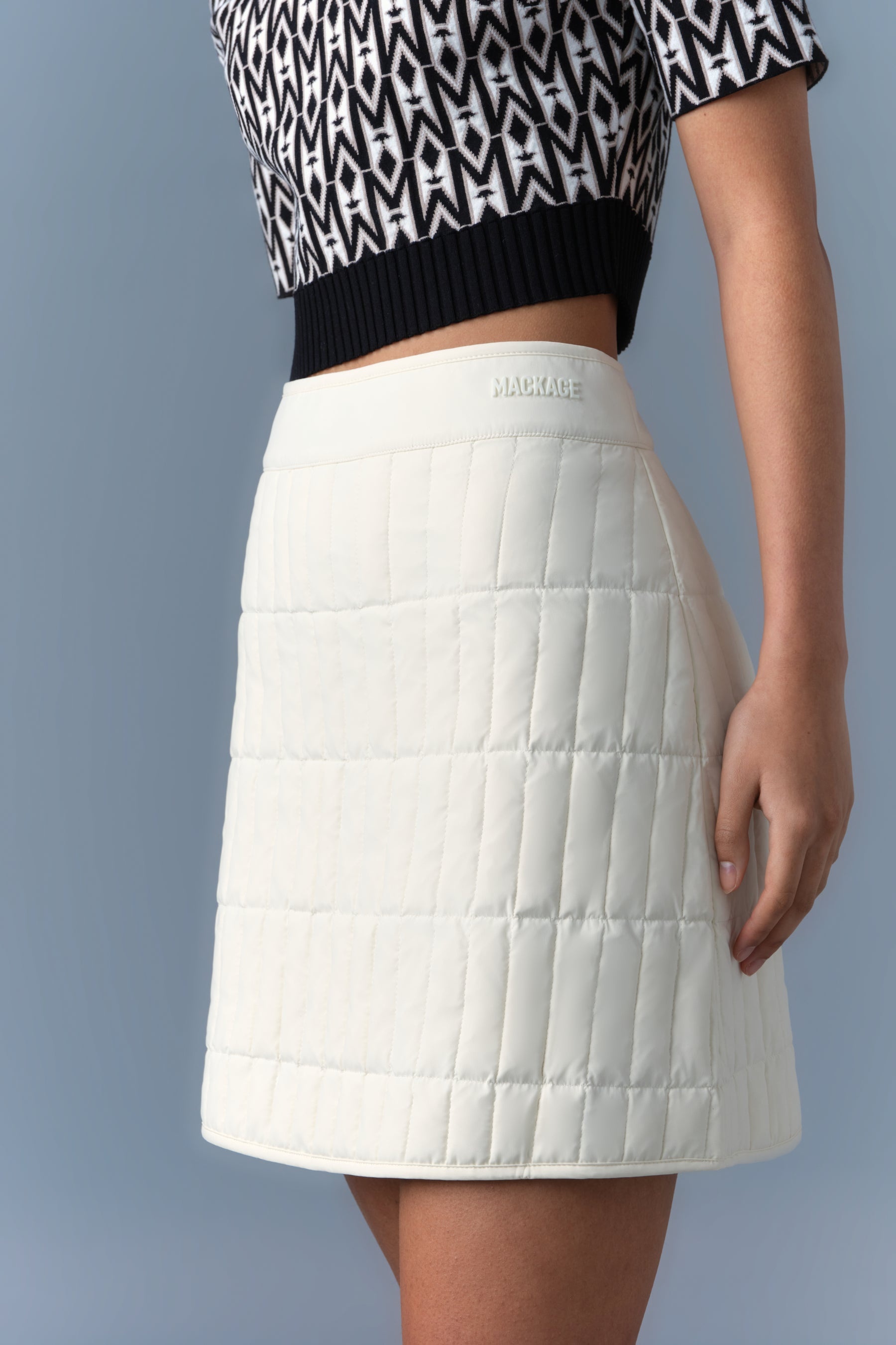 TILDA Vertical Quilted Down Skirt - 5
