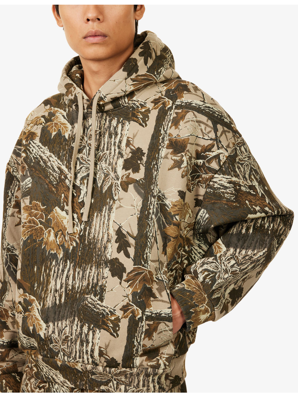 Relaxed-Fit Graphic-Print Cotton-Jersey Hoodie - 5