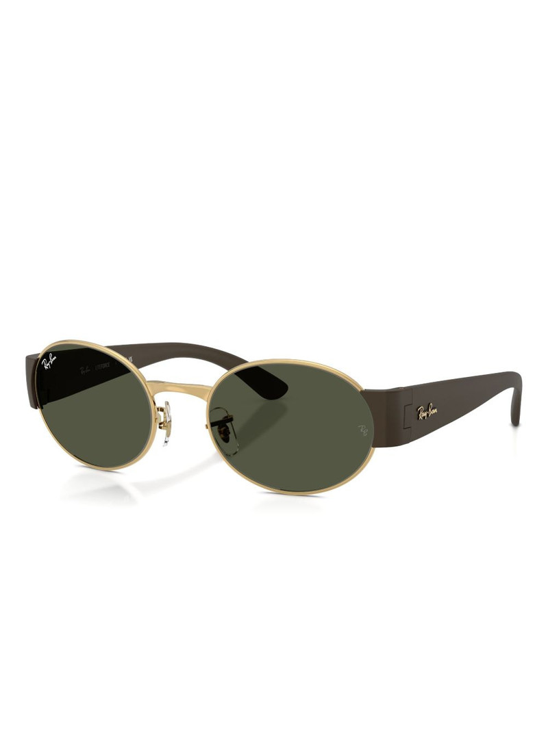 Ray-Ban oval-frame sunglasses outlook