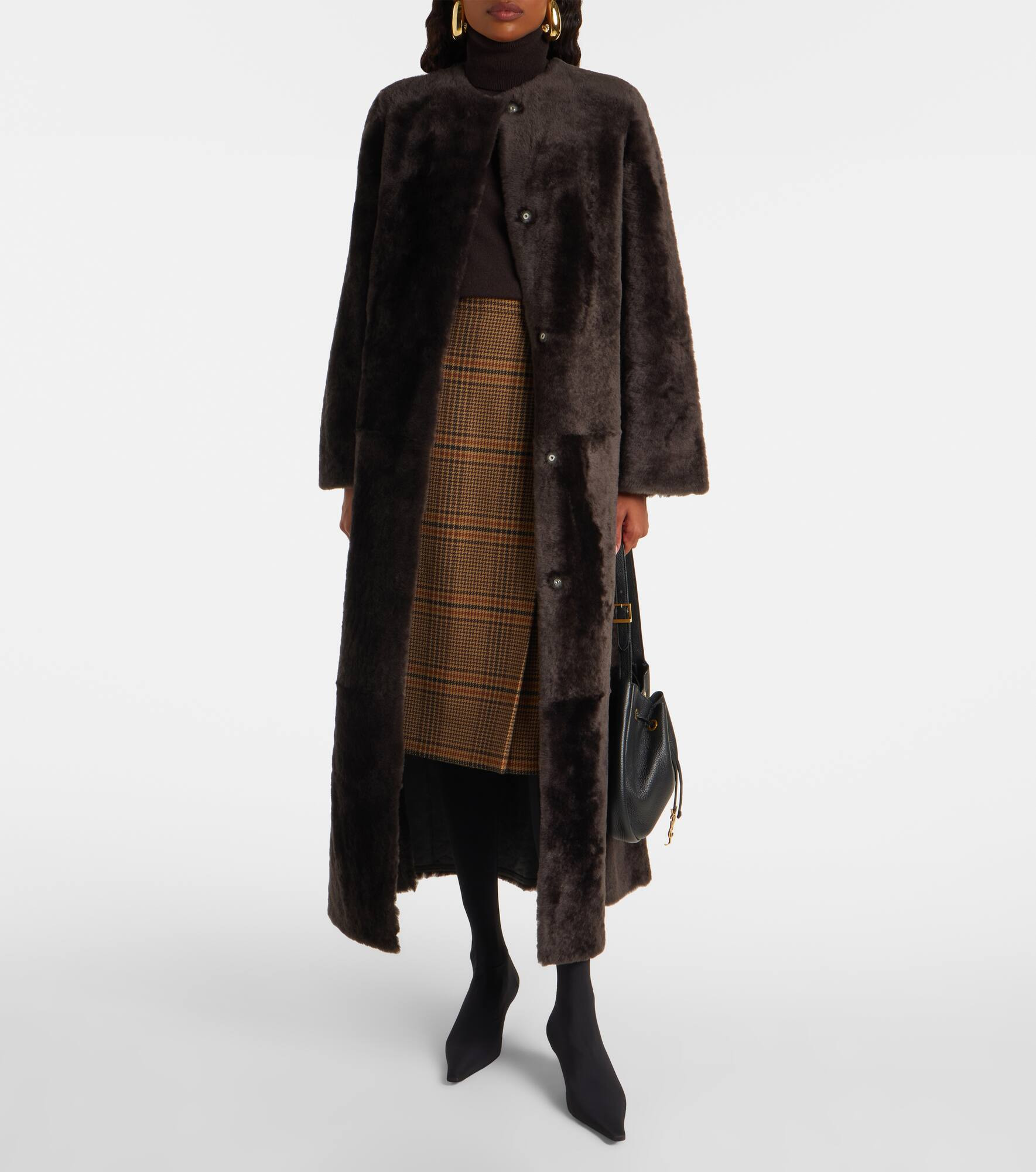 Shearling coat - 2